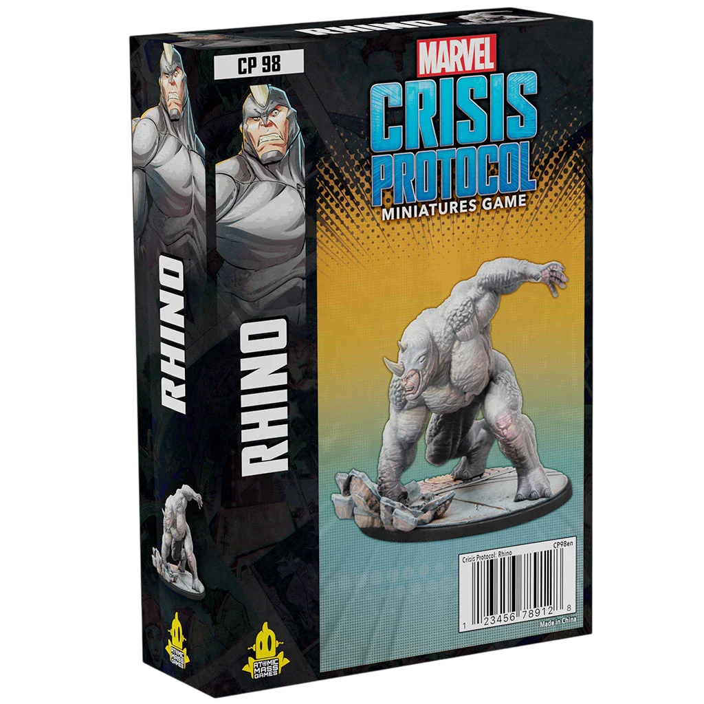Marvel: Crisis Protocol - Rhino (Custom Painted) (Assembled)