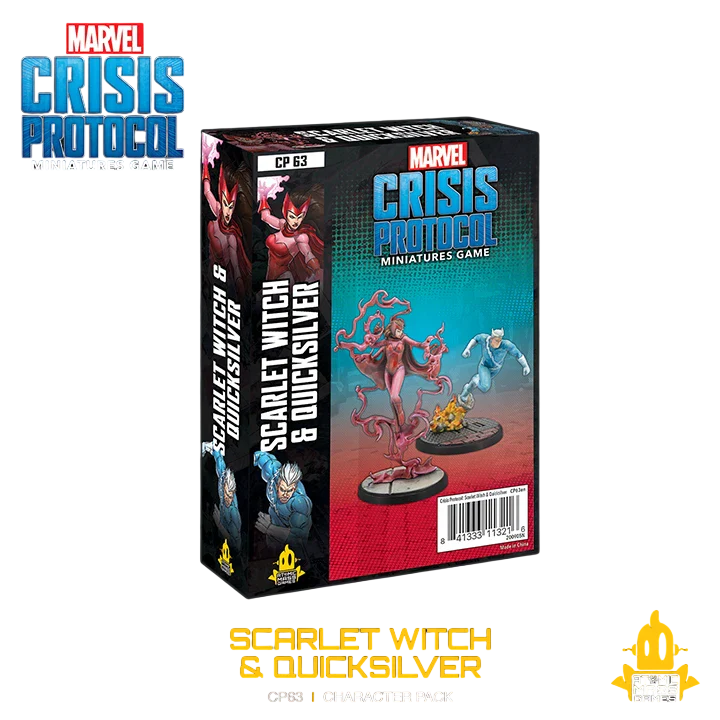 Marvel: Crisis Protocol - Scarlet Witch & Quicksilver (New in Box)