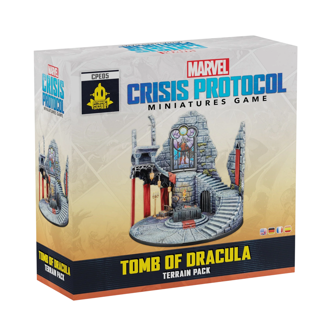 Marvel: Crisis Protocol - Tomb of Dracula Terrain Pack (New in Box)