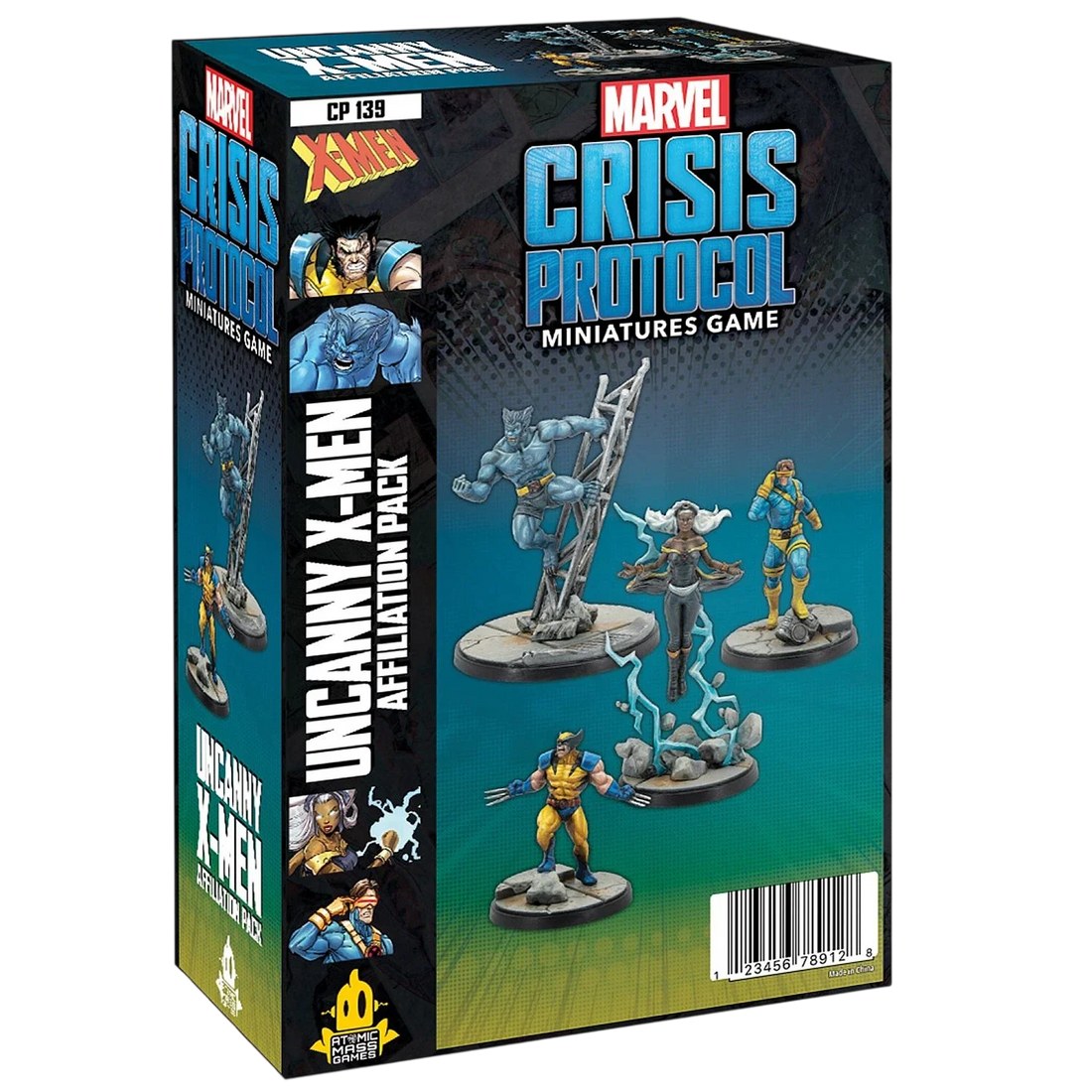 Marvel: Crisis Protocol - Uncanny X-Men Affiliation Pack (New on Sprue)
