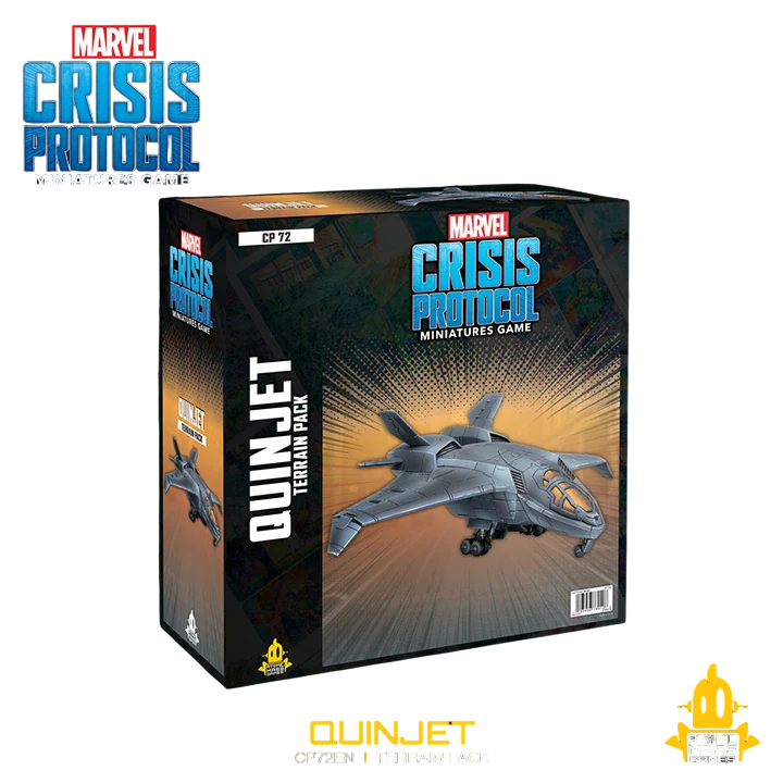 Marvel: Crisis Protocol Quinjet Terrain Pack (New in Box)