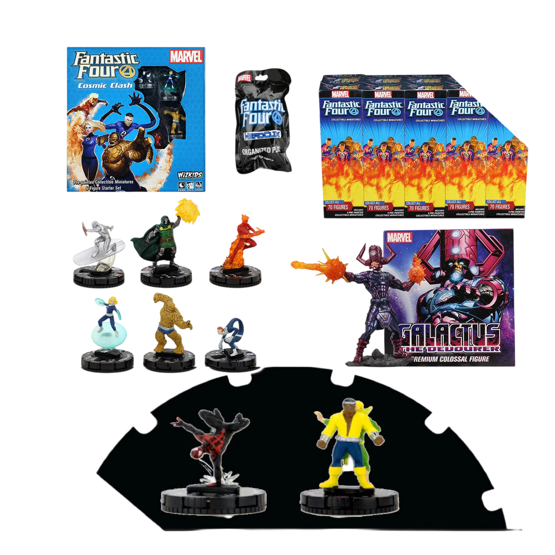 Marvel HeroClix - Fantastic 4 Set Bundle (New in Box)