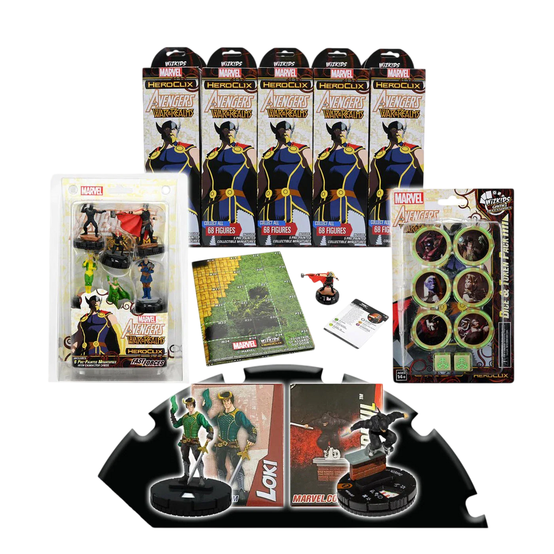 Marvel HeroClix - War of the Realms Bundle (New in Box)
