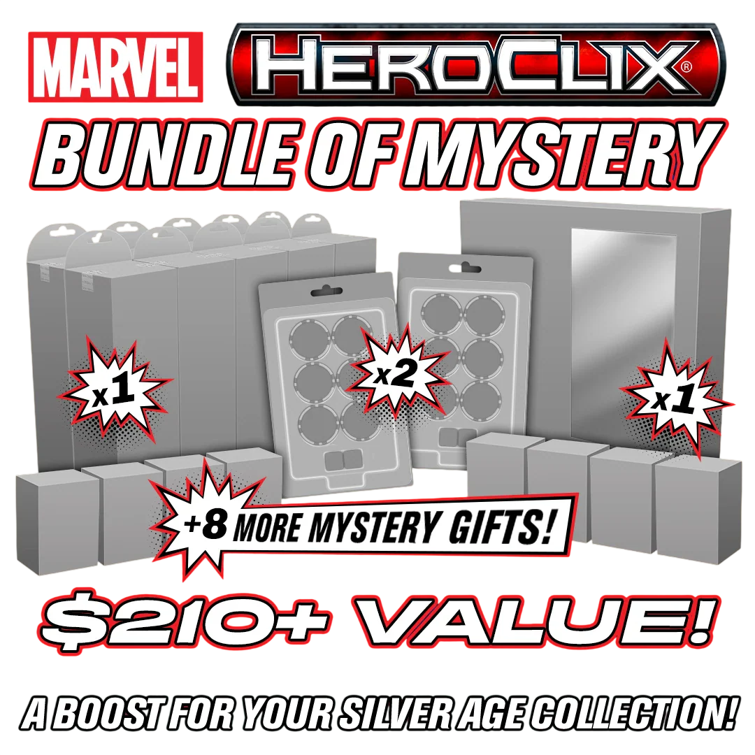 Marvel HeroClix: Bundle of Mystery - Unbox a Full Brick, Starters, Promos & More! (Custom Painted)