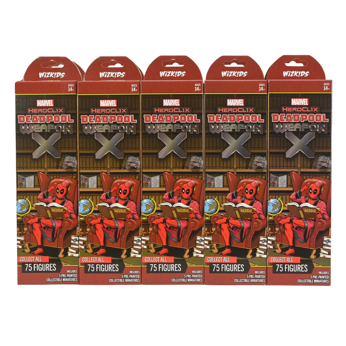 Marvel HeroClix: Deadpool Weapon X Booster Brick (New in Box)