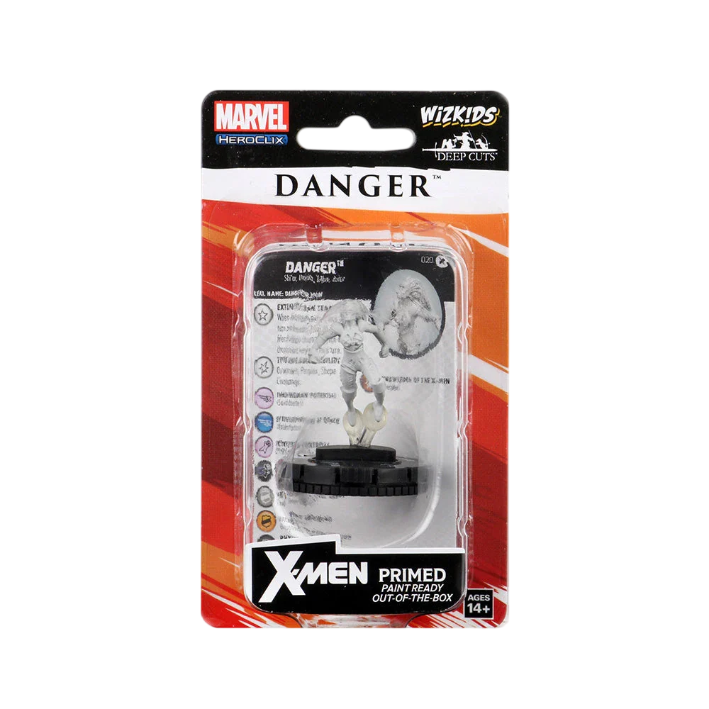Marvel HeroClix Deep Cuts Unpainted Miniatures: Danger (Unpainted)