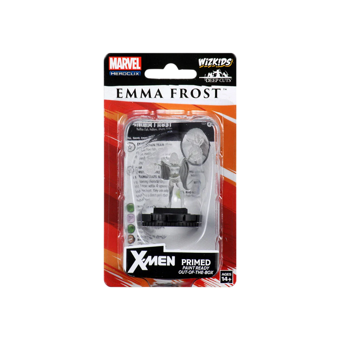 Marvel HeroClix Deep Cuts Unpainted Miniatures: Emma Frost (Unpainted)