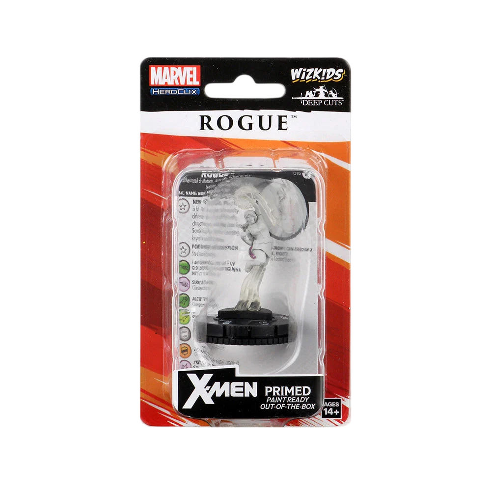 Marvel HeroClix Deep Cuts Unpainted Miniatures: Rogue (Unpainted)