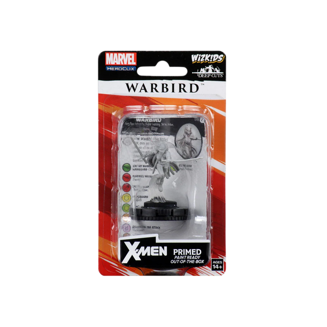 Marvel HeroClix Deep Cuts Unpainted Miniatures: Warbird (Unpainted)