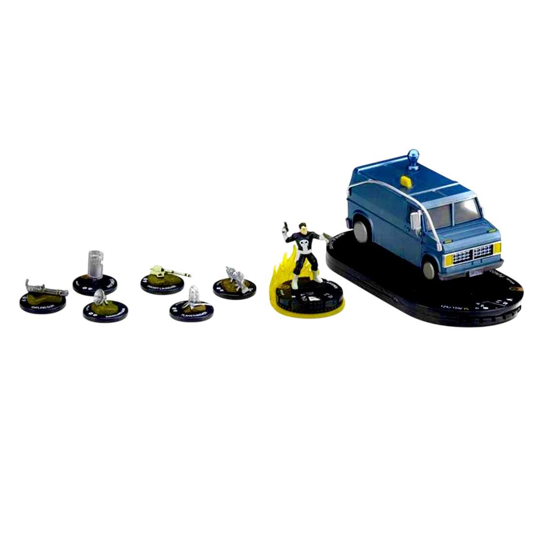 Marvel HeroClix: Punisher and Van (Prepainted)