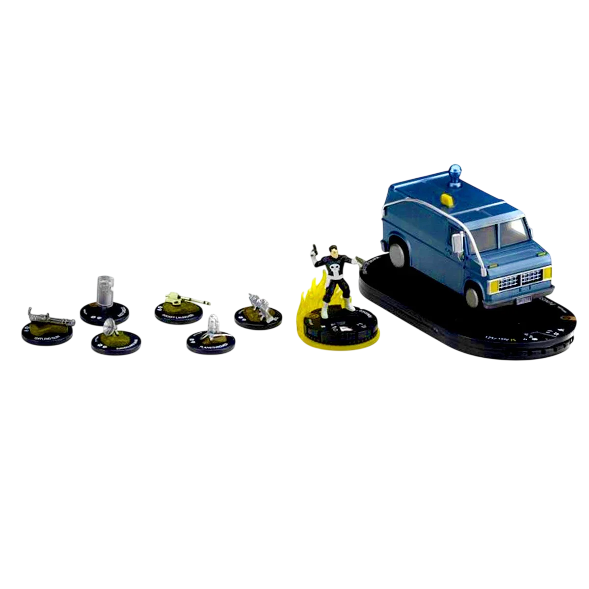 Marvel HeroClix: Punisher and Van (Prepainted)