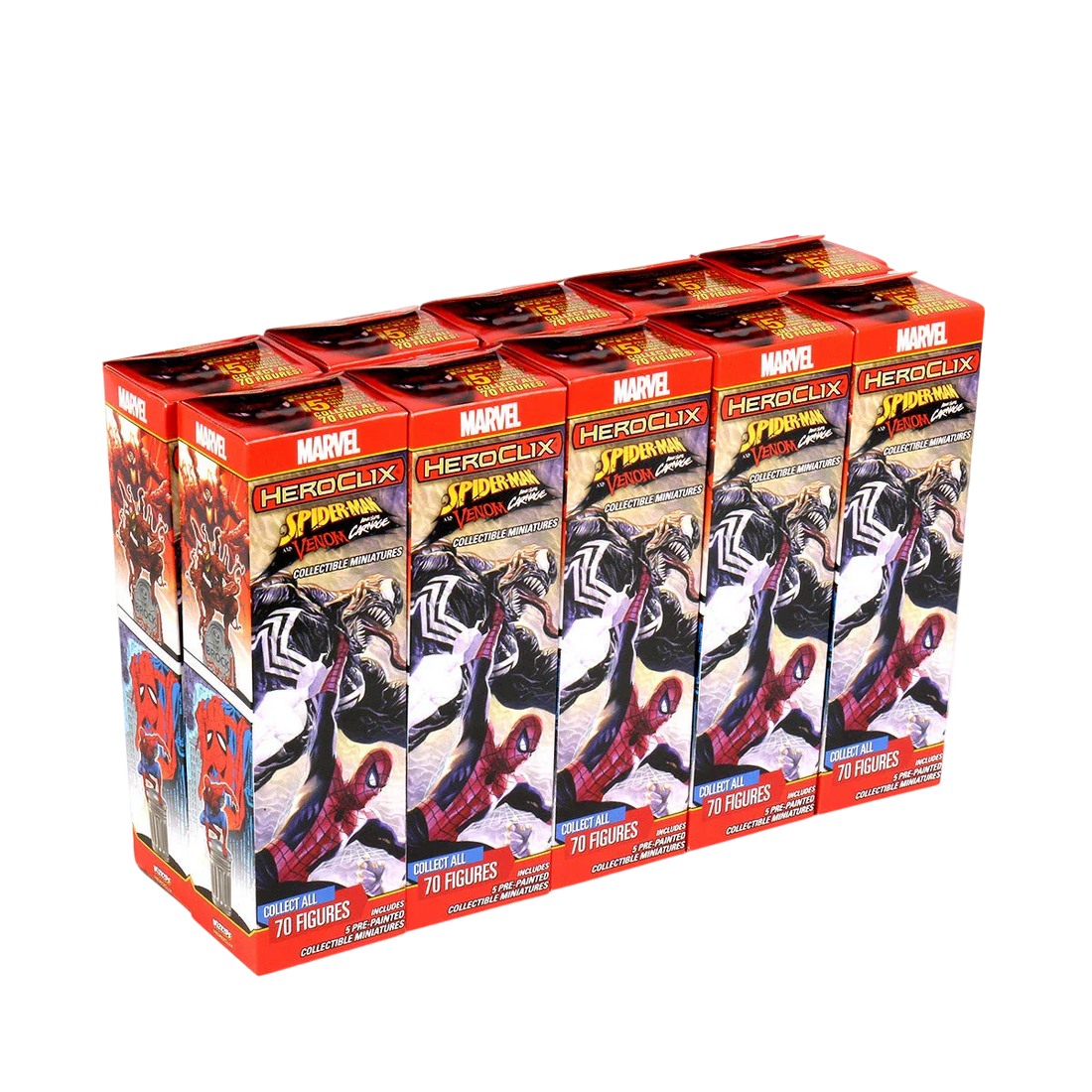 Marvel HeroClix: Spider-Man and Venom Absolute Carnage Brick (New in Box)