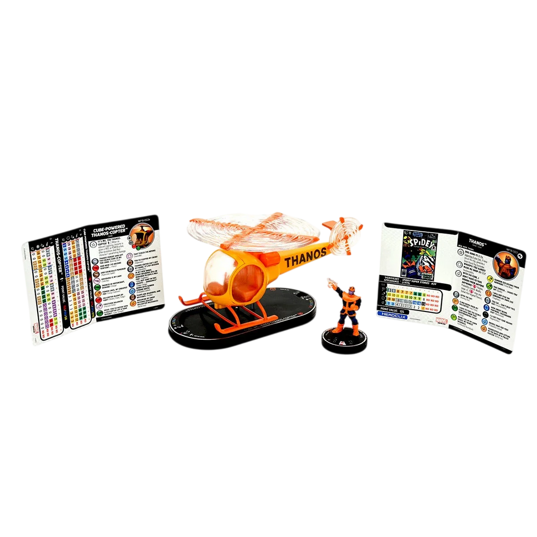 Marvel HeroClix: Thanos & Thanos-Copter (Custom Painted)