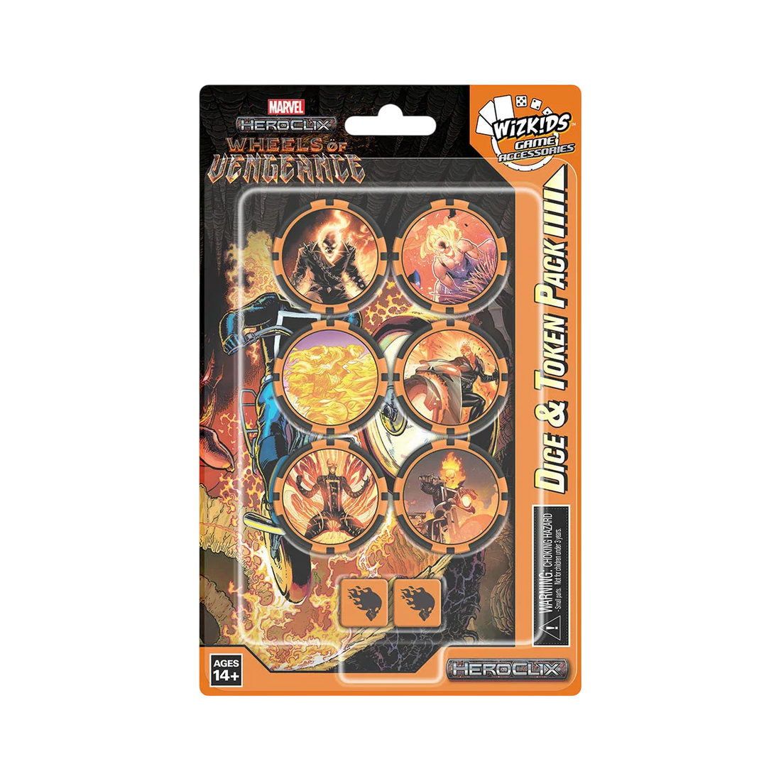 Marvel HeroClix: Wheels of Vengeance Dice and Token Pack (New in Box)