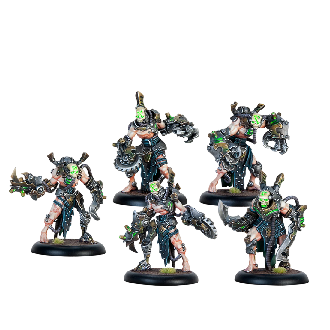 Mechanithrall Swarm A (Custom Painted) (Assembled)