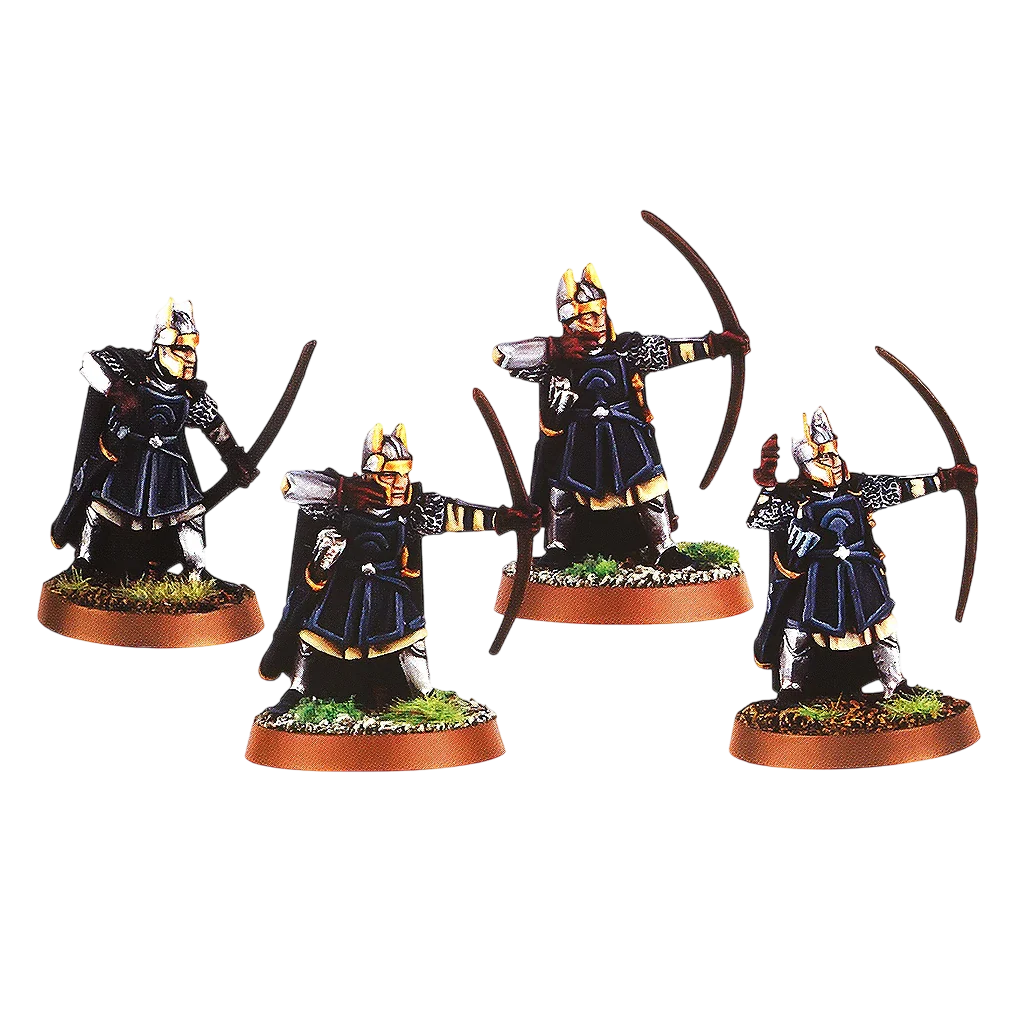 Men of Gondor - Bowmen (Unpainted) (Assembled)