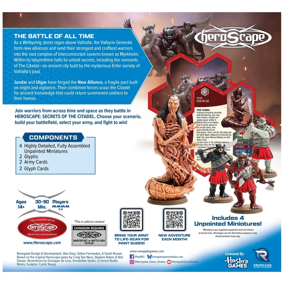 Might of the New Alliance Army Expansion (Unpainted) (New in Box)