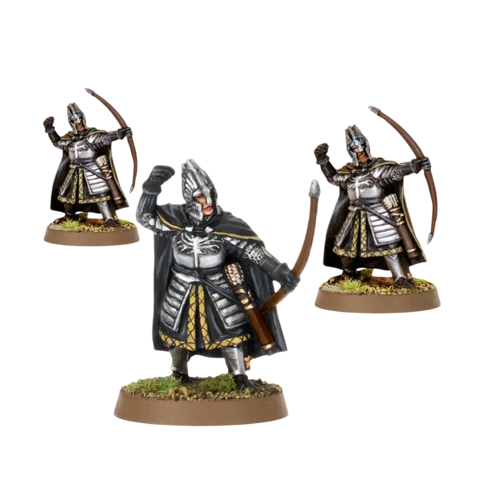 Minas Tirith Citadel Guard Archers (Custom Painted) (Assembled)