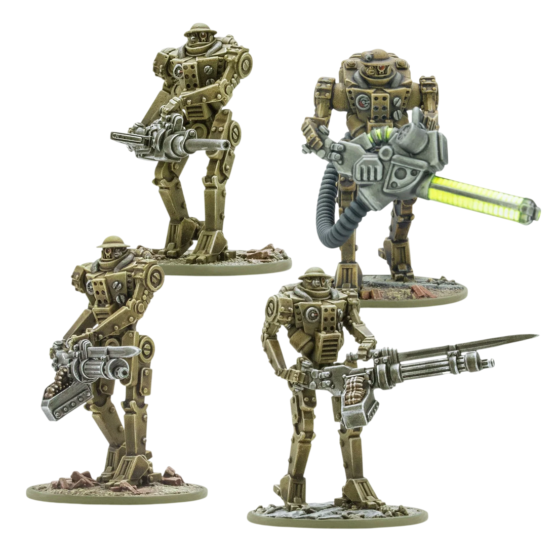 Mk II Heavy Automated Infantry (Custom Painted) (Assembled)