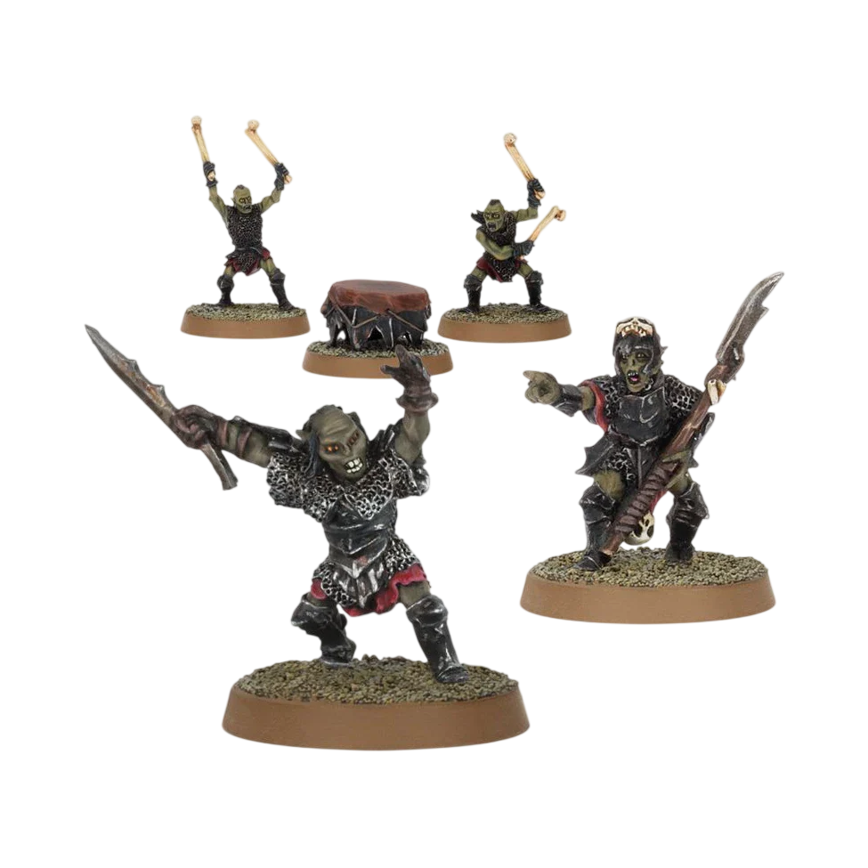 Moria™ Goblin Commanders (New on Sprue)