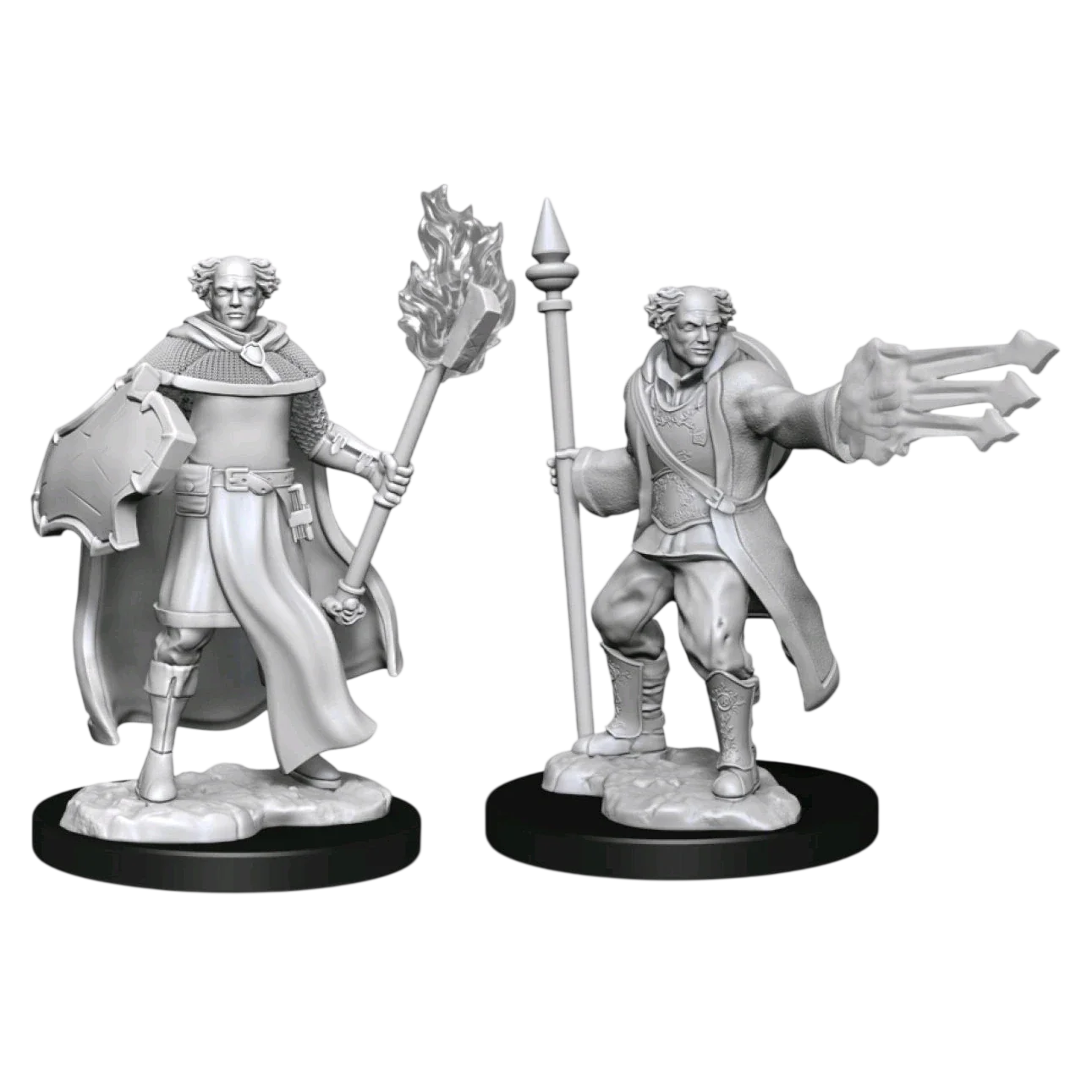 Multiclass Cleric + Wizard Male (Custom Painted)