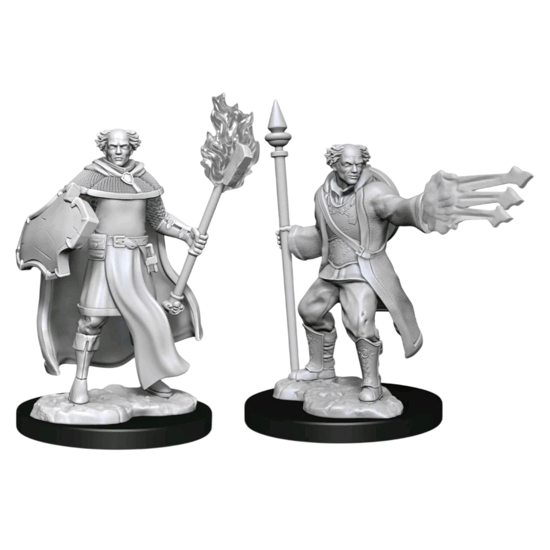 Multiclass Cleric + Wizard Male (Unpainted)