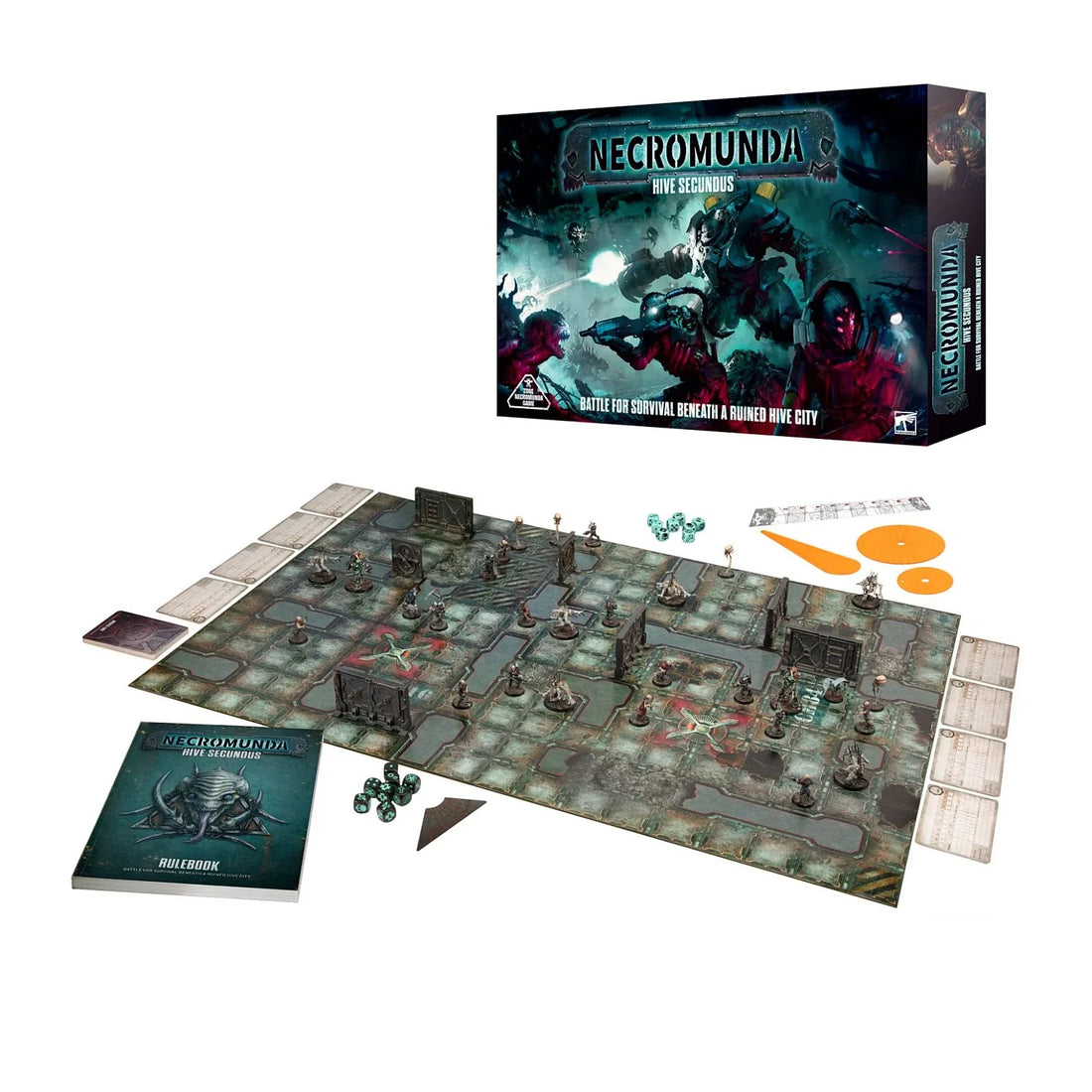 Necromunda: Hive Secundus (Unpainted) (Assembled)