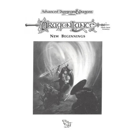 New Beginnings (Advanced Dungeons & Dragons, 2nd Edition/Dragonlance Module DLS1) (1991)