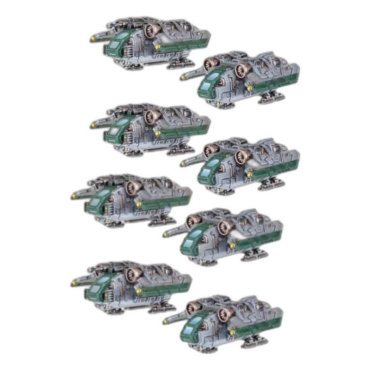 Arvus Lighter Squadron (Custom Painted) (Assembled) From Warhammer 40k on Wargame Trader