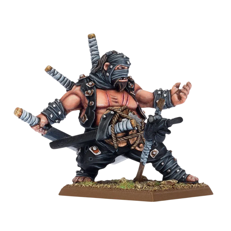 Ogre Kingdoms Ninja Maneater (New on Sprue)