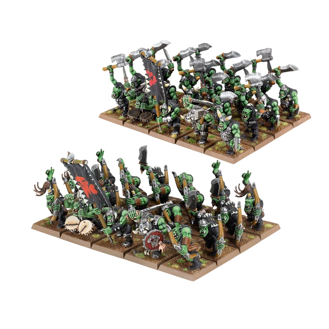 Orc Boyz Mob (Custom Painted) (Assembled)