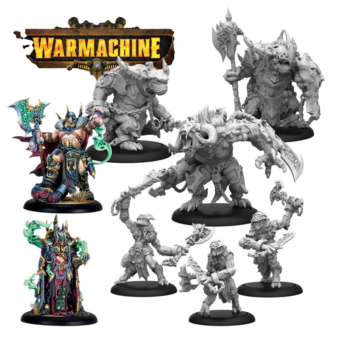 Orgoth Cursebound Cadre (Custom Painted) (Assembled)