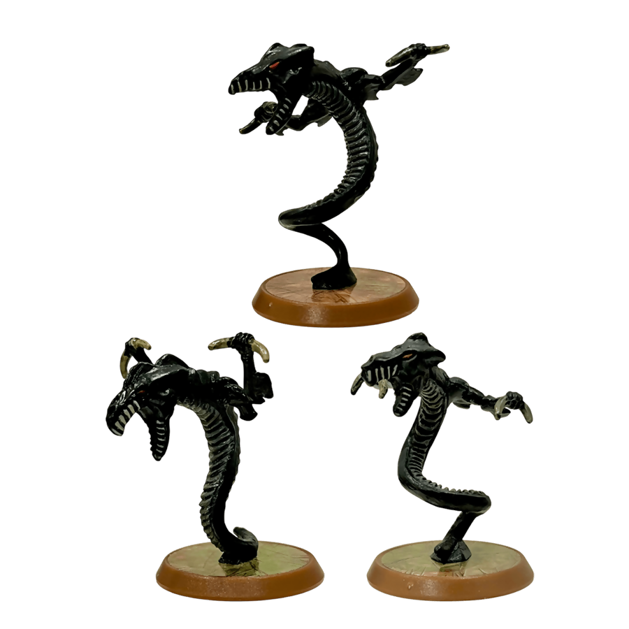 Elite Onyx Vipers Prepainted Miniatures Heroscape Expansion Set: Valkrill's Gambit