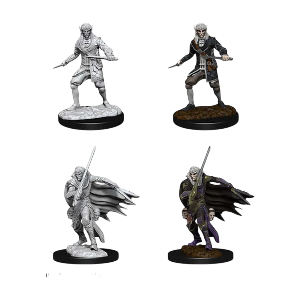 Pathfinder Battles Deep Cuts: Male Elf Rogue (Custom Painted)