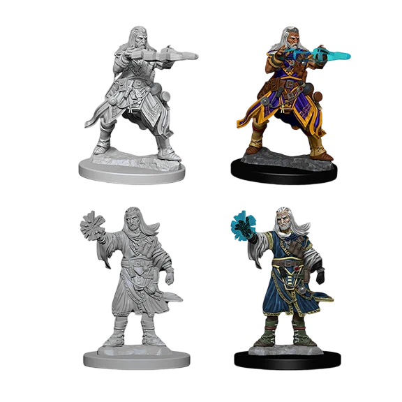 Pathfinder Battles Deep Cuts: Male Human Wizard (Unpainted)