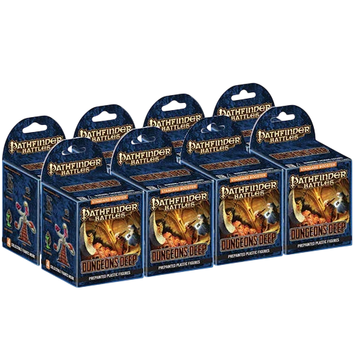 Pathfinder Battles: Dungeon Deep Booster Brick (Custom Painted)