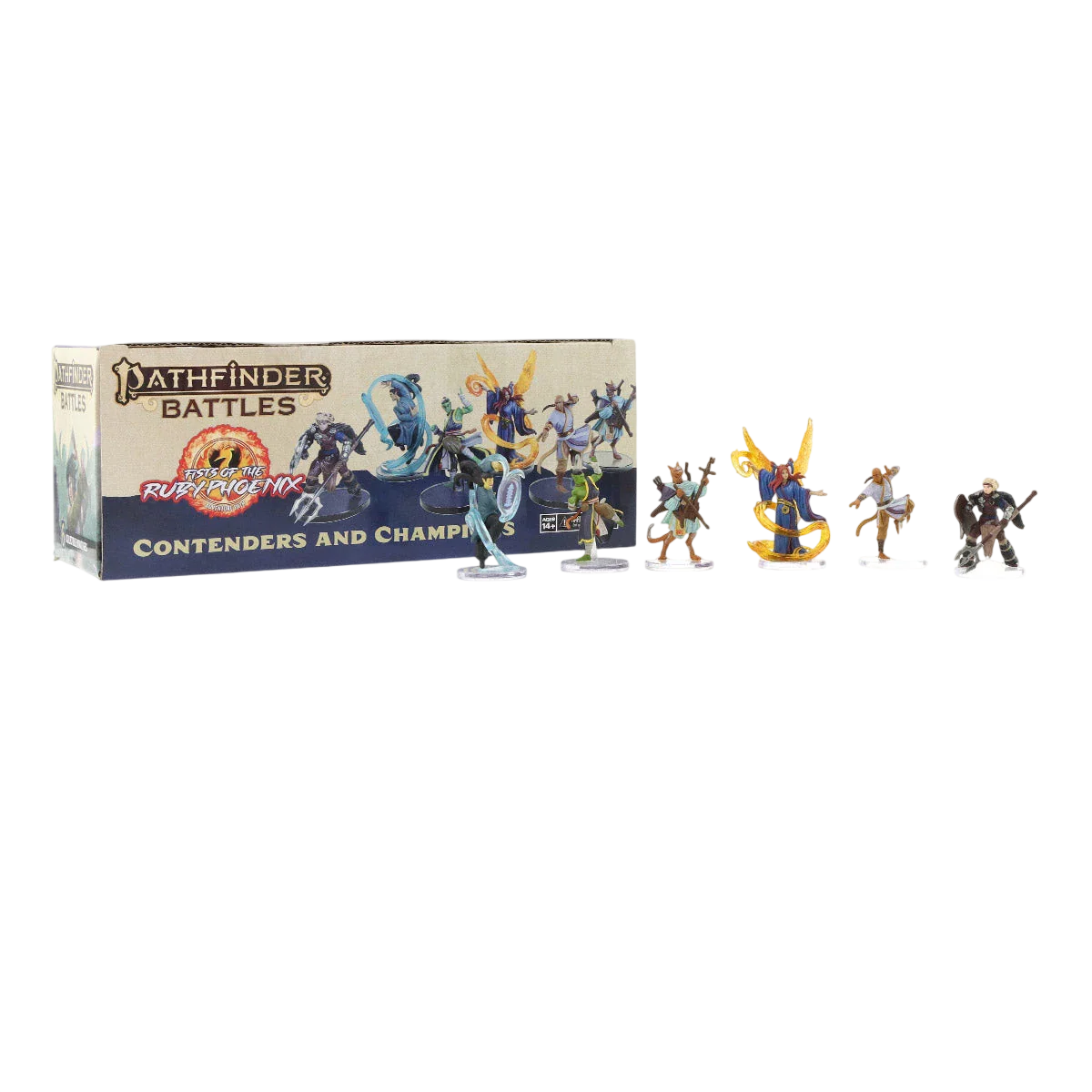 Pathfinder Battles: Fists of the Ruby Phoenix: Contenders and Champions Boxed Set (Prepainted)