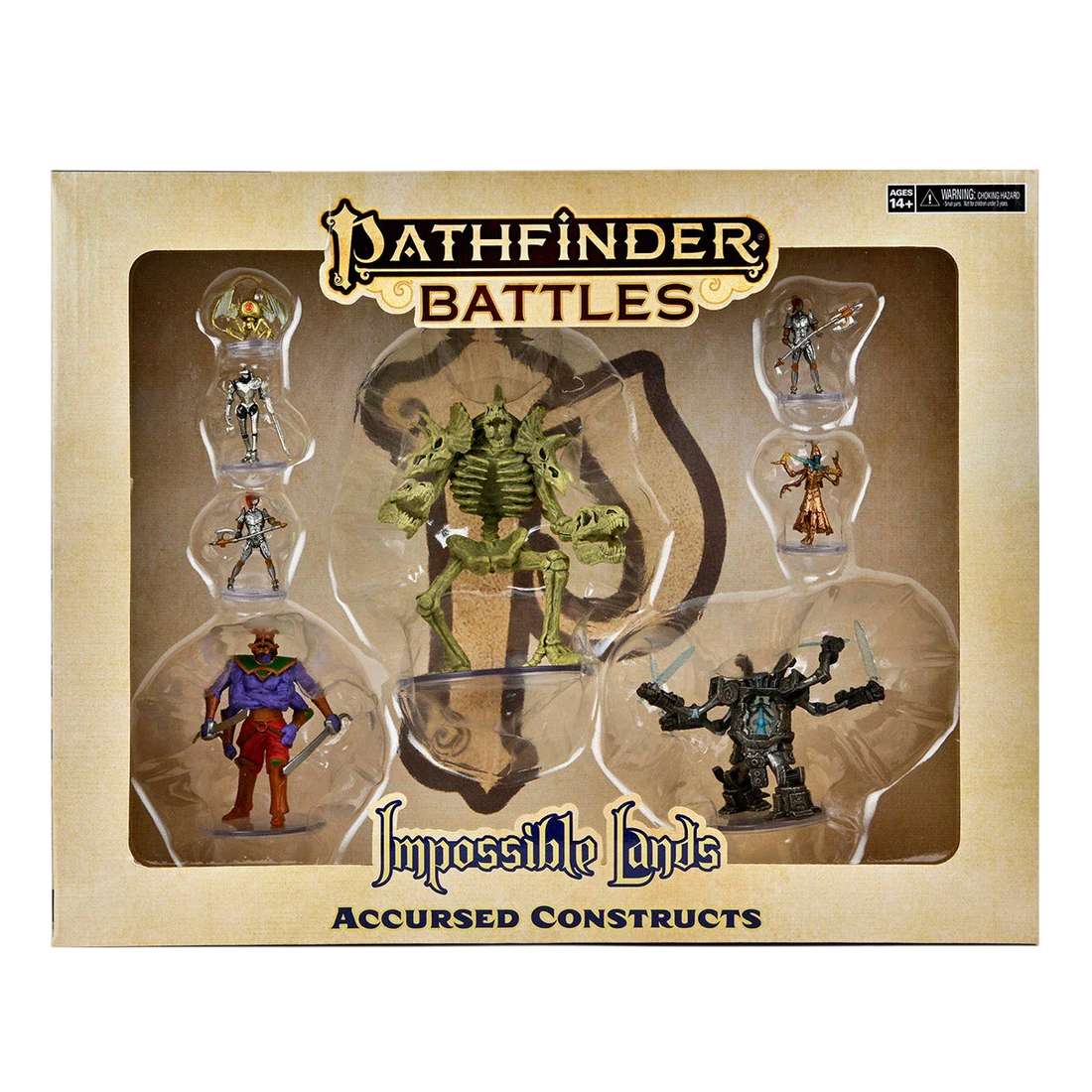 Pathfinder Battles: Impossible Lands: Accursed Constructs Boxed Set (Prepainted)