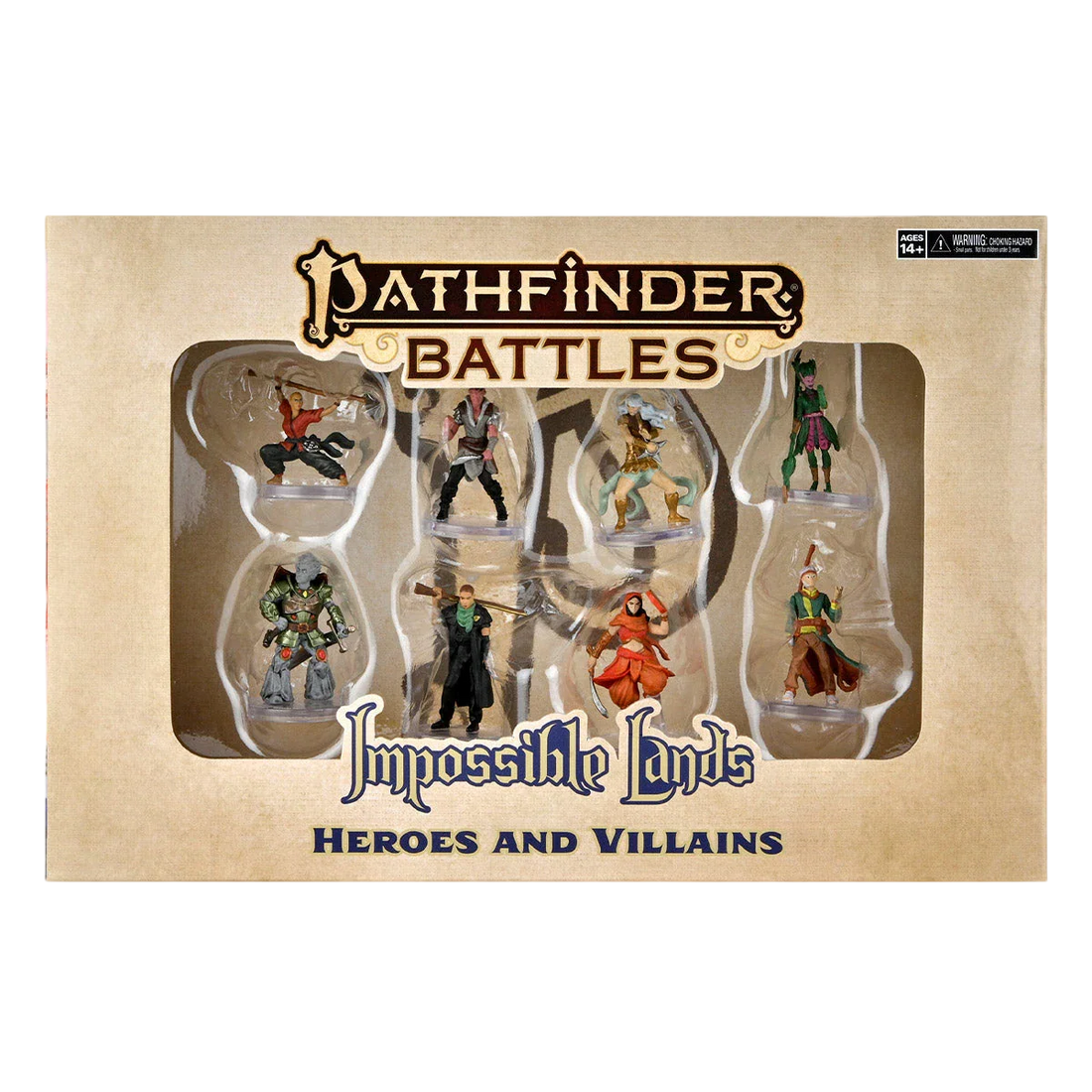 Pathfinder Battles: Impossible Lands: Heroes and Villains Boxed Set (Prepainted)