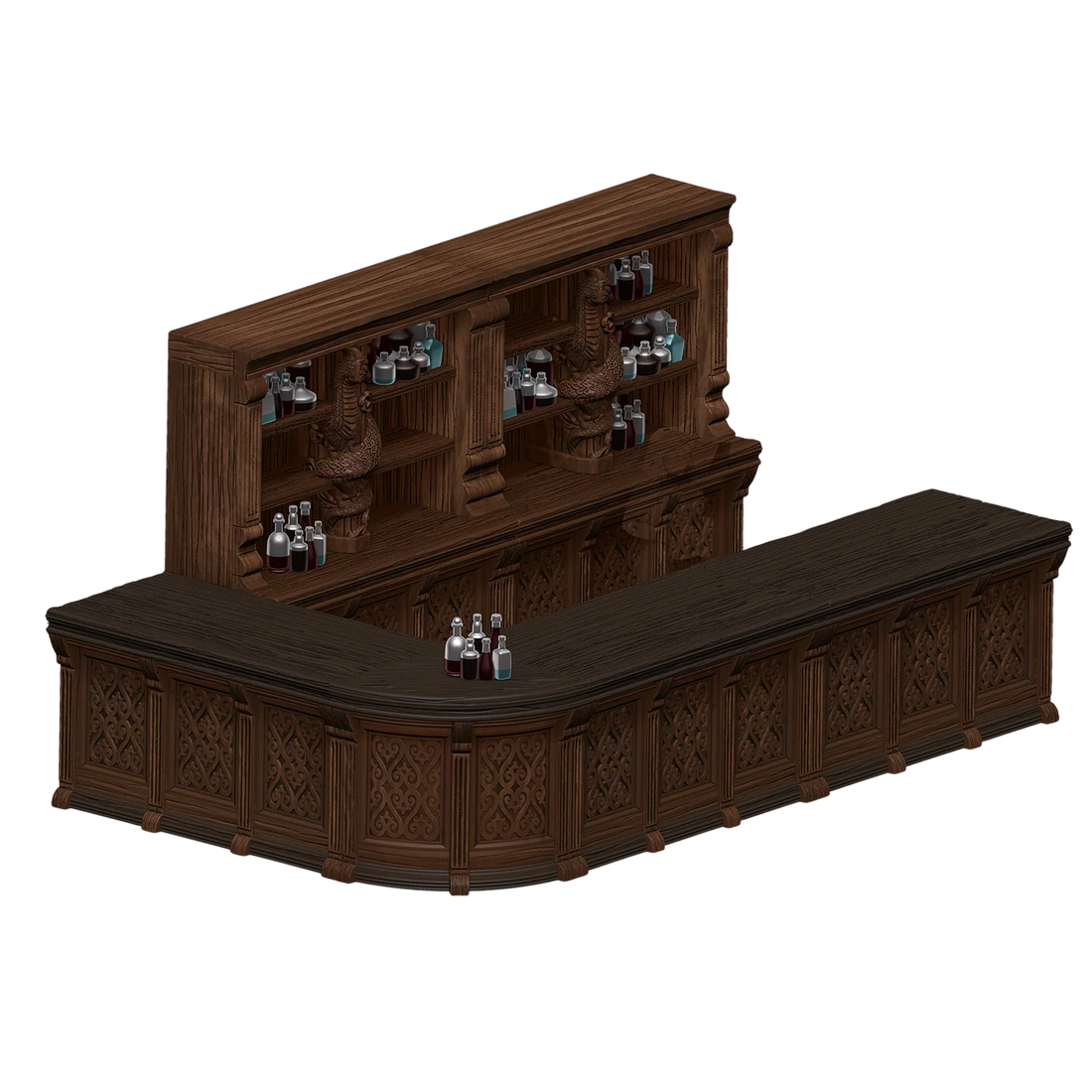 Pathfinder Battles: Rusty Dragon Inn: Rusty Dragon Bar (Prepainted)