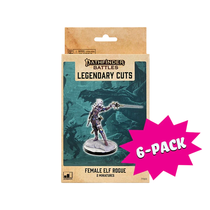 Pathfinder Legendary Cuts: Female Elf Rogue (New in Box)