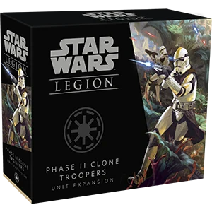 Phase II Clone Troopers Unit Expansion (Unpainted) (Assembled)