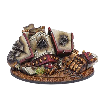 Protectorate of Menoth Heavy Warjack Wreck Marker (Unpainted) (Assembled)