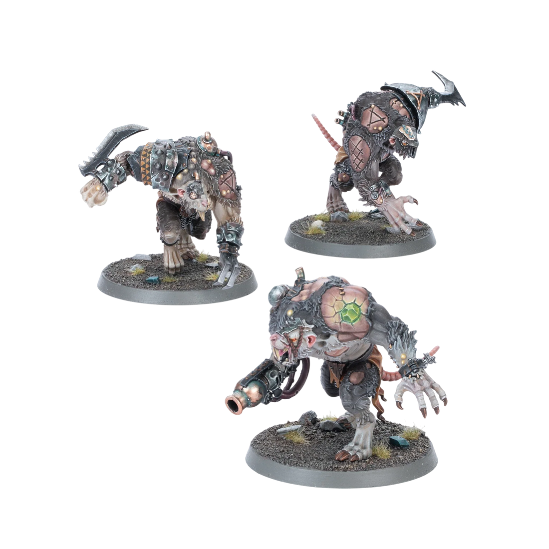 Rat Ogors (Custom Painted) (Assembled)