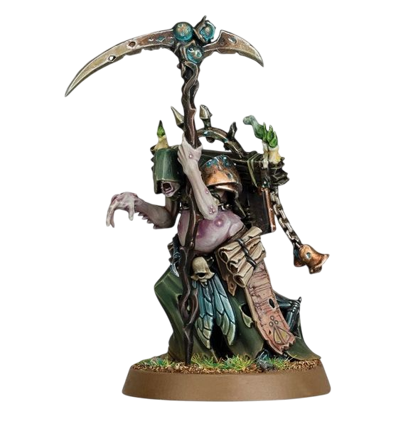 Rotbringer Sorcerer (Custom Painted) (Assembled)