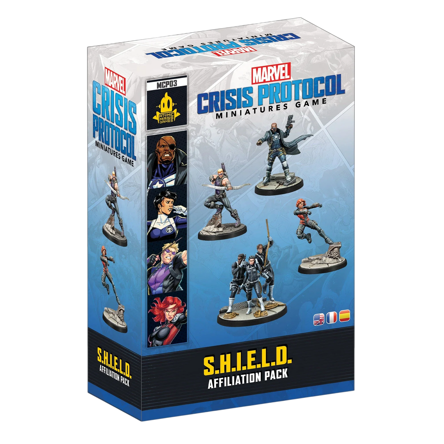 S.H.I.E.L.D Affiliation Pack (Unpainted) (Assembled)