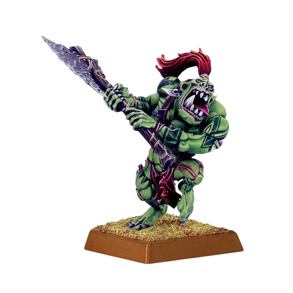 Savage Orc Big Boss (Unpainted) (Assembled)
