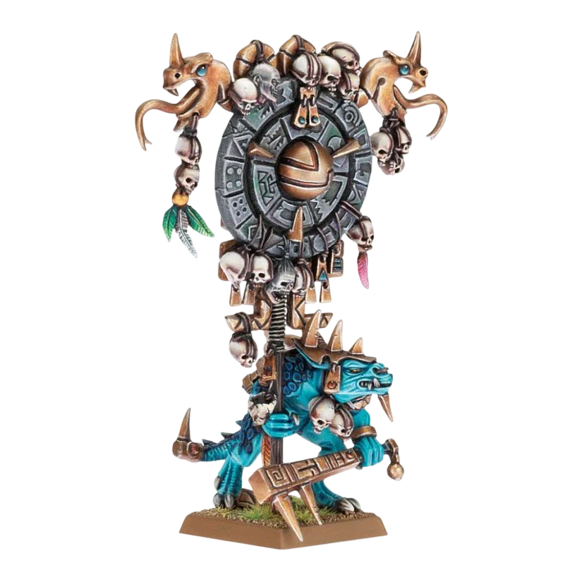 Scar Veteran with Battle Standard (Custom Painted) (Assembled)