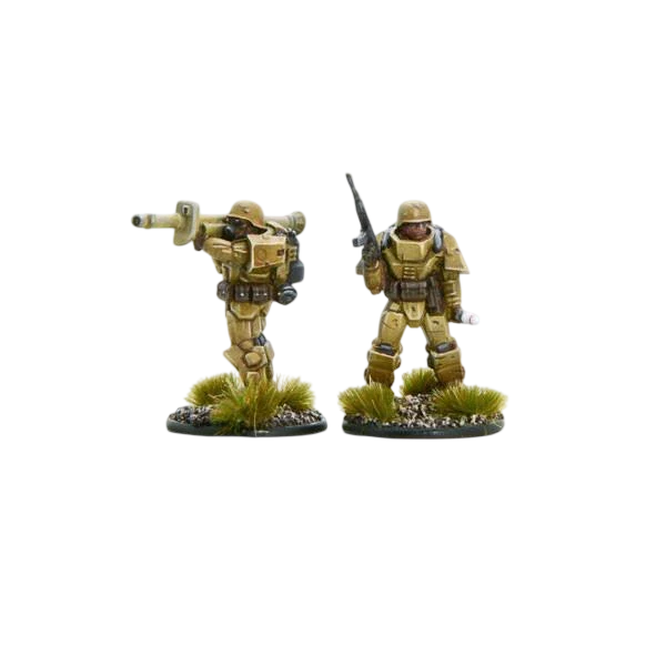 Schwertruppen Panzerschreck team (New on Sprue)