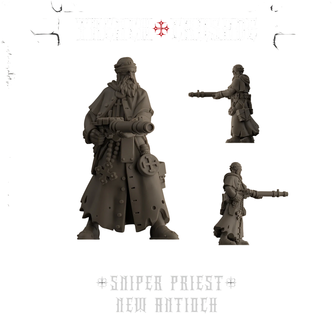 Sniper Priest (Sniper Rifle) - New Antioch (Unpainted) (Assembled)